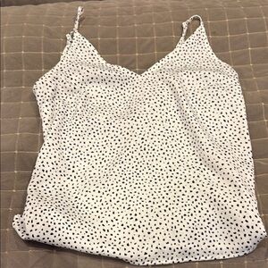 A New Day Cream Fitted Camisole Top